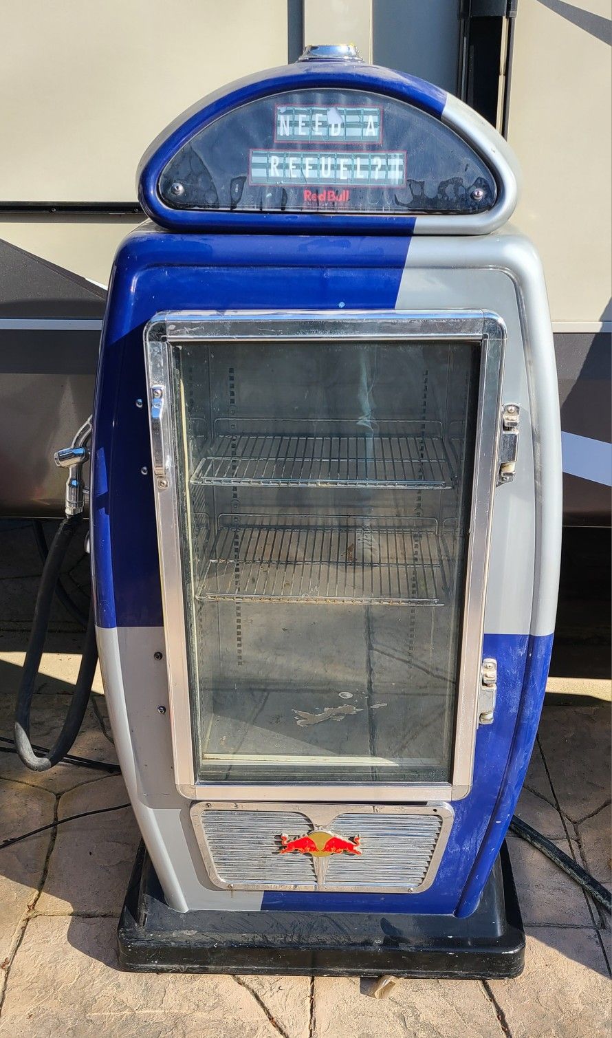 Red Bull Gas Pump Fridge