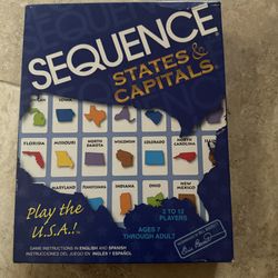 Sequence States & Capitals