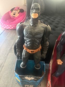 Superman and Batman action figures