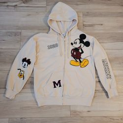 Disney Mickey Mouse Zip-Up Hoodie Women's Size XL