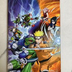 Naruto / Teenage Mutant Ninja Turtles Comic Book 