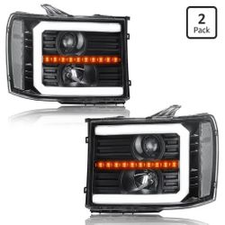 2007-2014 GMC/Chevy Truck LED Headlights NEW!!