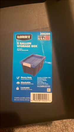 HART 5 Gallon Storage Box