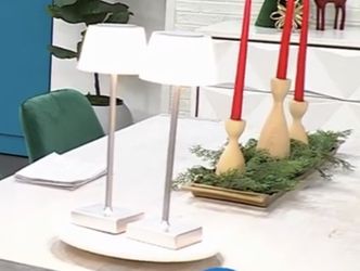 Living Glow Rechargeable Touch Table Light 2pack