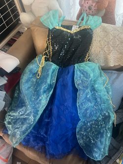 Vestidito de princesa para niña