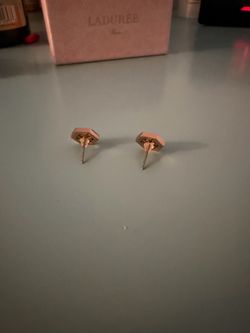 Tory Burch signature logo stud earrings