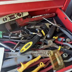 Box Of Assorted Tools 