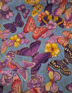 Butterfly Print Fabric