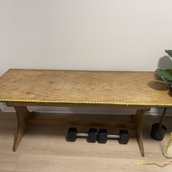 Craft Table With Storage