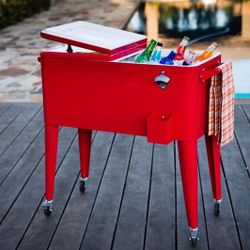 Rolling Cooler Cart