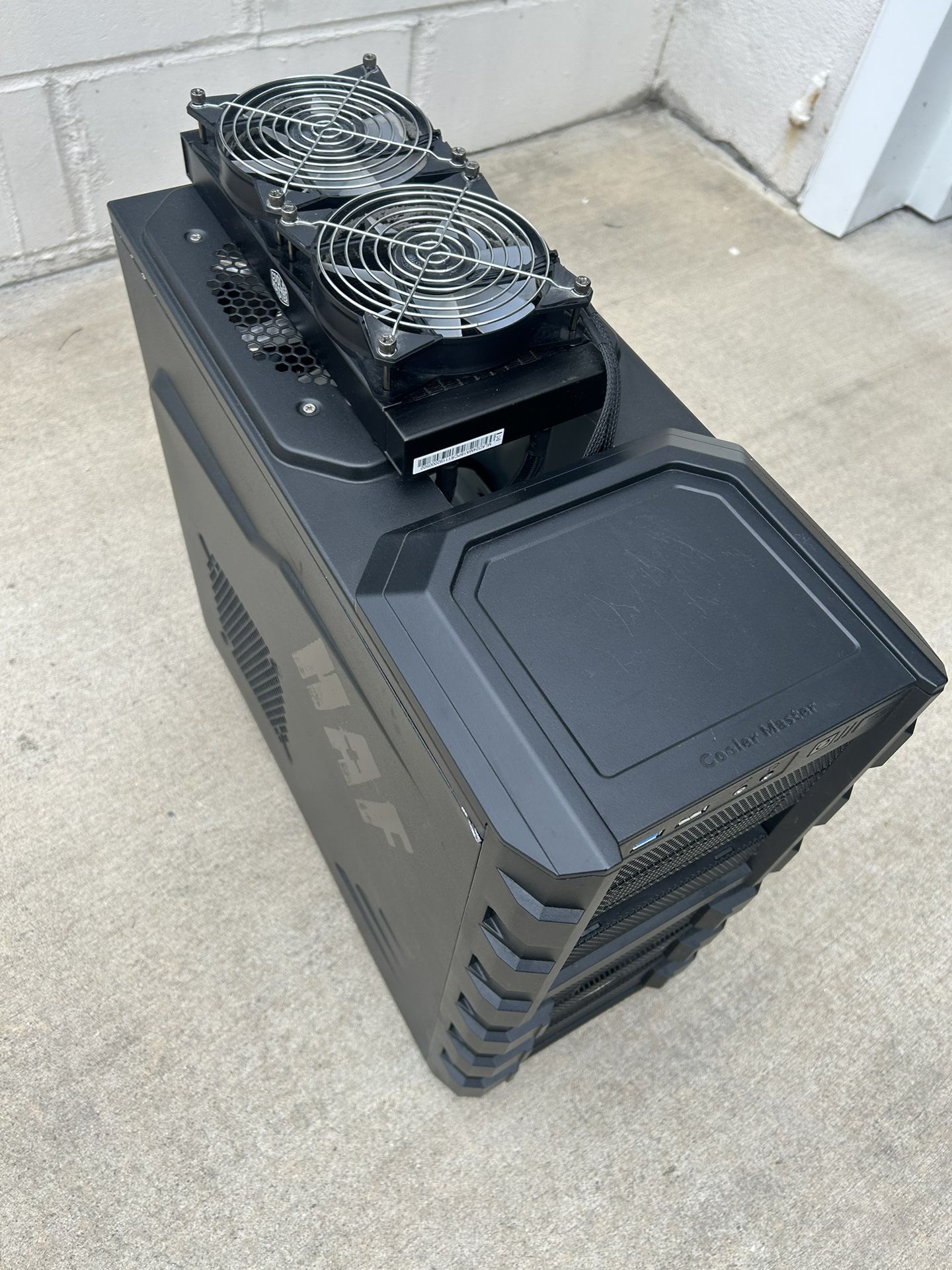 Cooler Master HAF 912 Mid Tower ATX Desktop Case Black -Excellent Condition-