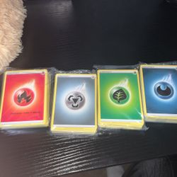 Pokemon Energy Cards