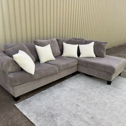 Grey Sectional Couch