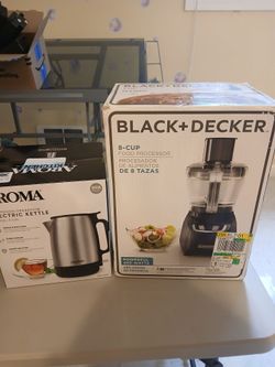 Bla k and decker new food processor/ chopper