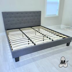 NEW IN BOX - KING BED FRAME 😊 MATTRESS SOLD SEPARATELY
