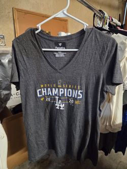 LA Dodgers 2020 World Series Champions T-Shirt