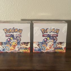 Pokemon Surging Sparks Booster Box X2