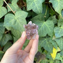 100% Raw Amethyst Cluster w/ Gold Rutilated #S12