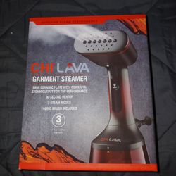CHI LAVA Garment Steamer – New in Box (30-Second Heat)