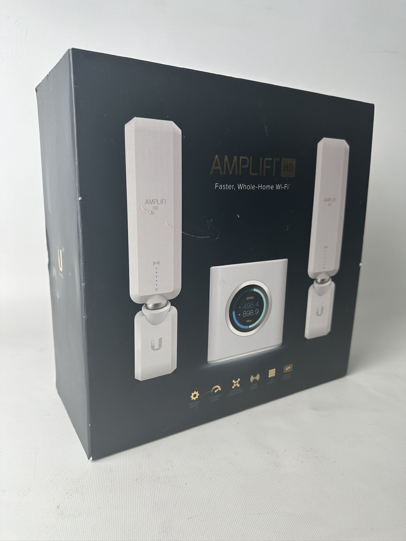 Amplifi HD Wireless Home internet Wifi Mesh System W/ 2 mesh points & TurboCharged 802.11 AC Router Extender 🚚 Available