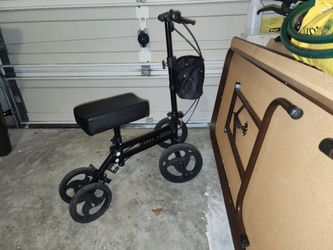Elenker Steerable Knee Scooter / Knee Walker with Pouch