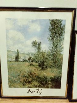 Copy of monet and Renior picture and Vincent 8 x10 There are 4 different paintings