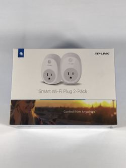 TP-Link Kasa HS100 KIT Smart WiFi Plug 2-Pack Alexa Home Automation New Sealed