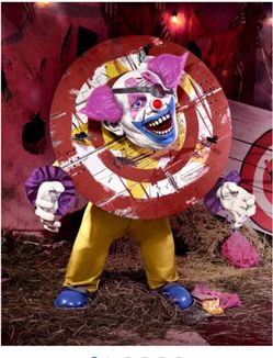 Clown animatronics/ clown decorations/ Halloween decorations/ Halloween