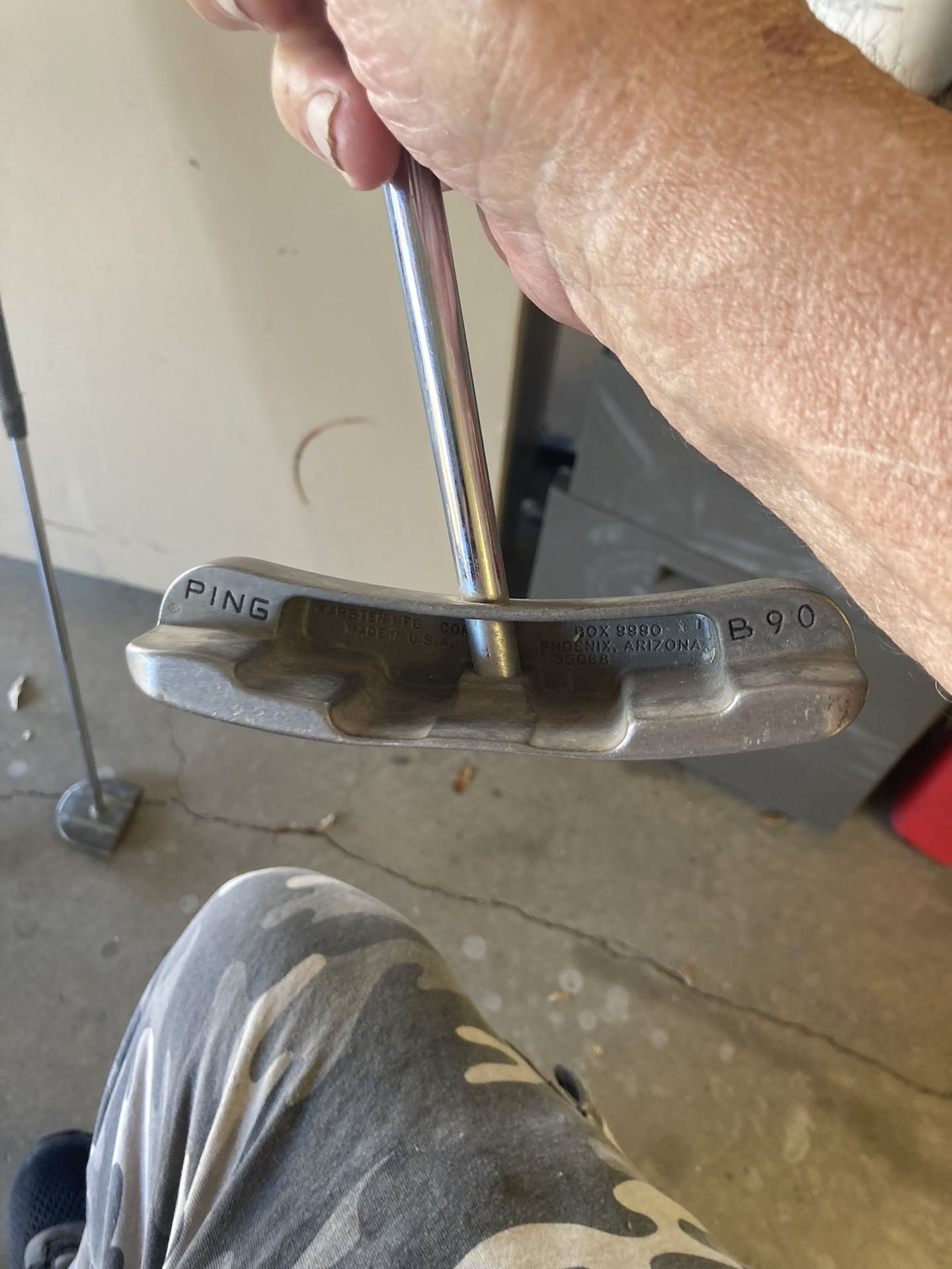 1 Nice Ping Belly Putter $50 1 Brass Belly Putter $50