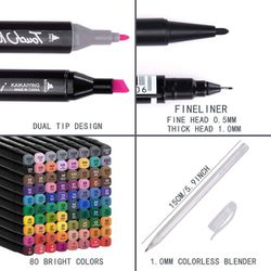 Buy Customized High Quality Dual Tips Alcohol Marker Pen Permanent