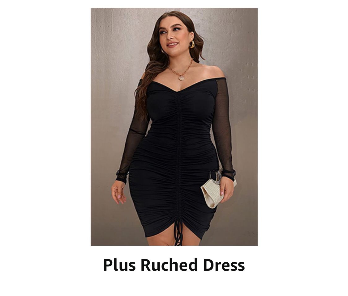 Plus Size Black Dresses For Women