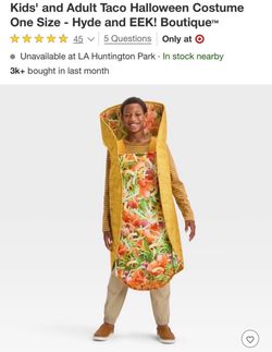 Taco Costume