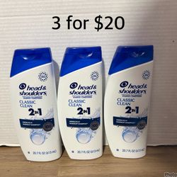 Head & Shoulders classic clean 2in1 20.7oz 