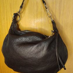 Brown Leather Coach Bag