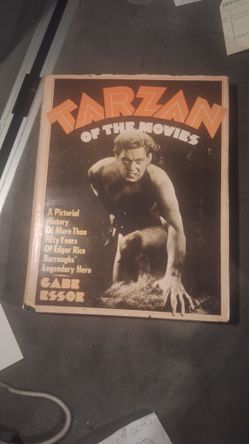 TARZAN OF THE MOVIES, FIRST PRINTING PAPERBACK by GABE ESSOE
