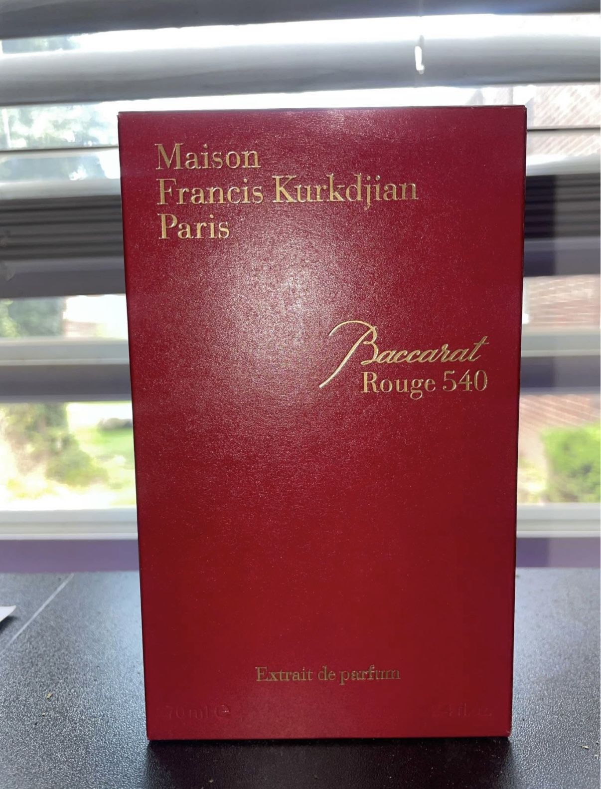 Maison Francis Kurkdjian Paris Baccarat Rouge 540