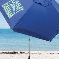 Tommy Bahama 8 ft Beach Umbrella, Included Carrying Bag.
