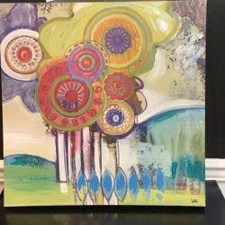 Canvas Painting By Leila