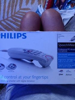 Philips speechmike professional PC dictation microphone