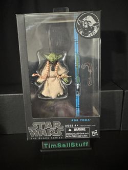 Star Wars: The Black Series: #06 Yoda    Blue Line NEW