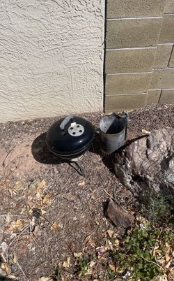 Weber Grill With Fire Starter 