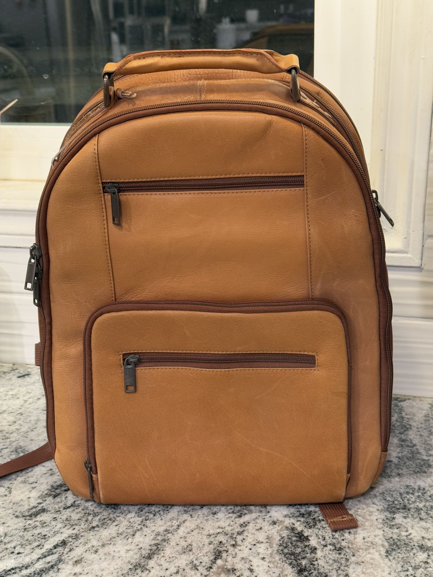 Genuine Leather Backpack