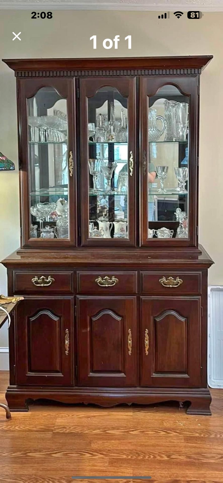 Thomasville China Cabinet And Buffet