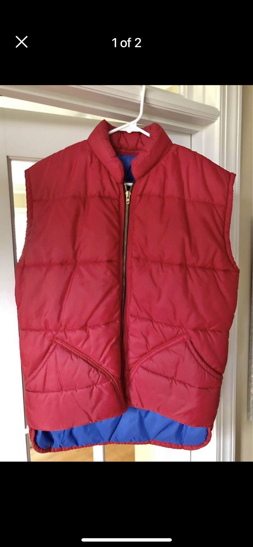 Men’s Puffer Vest (M) 