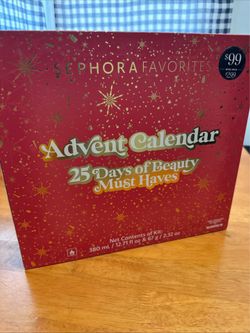 Sephora Favorites Advent Calendar 25 Days Of Beauty 2025 Holiday LIMITED Edition