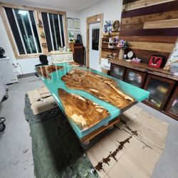 Live Edge Epoxy Table