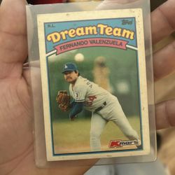 Fernando Valenzuela Baseball Card 