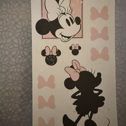 Disney Minnie Mouse Diecut Paper Sheet of stickers Scrapbook  Arts & Crafts