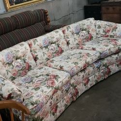 Floral Couch 