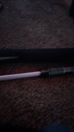 I am willing to negotiate the price Land light saber with blue crystal I am willing to negotiate the price